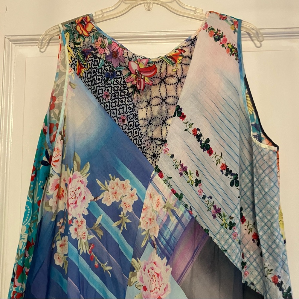 Johnny Was Patchwork Floral Maxi - image 7